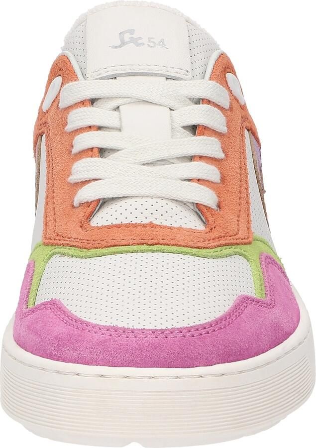 SIOUX Sneakers laag 'Tedroso' sering donkeroranje fuchsia natuurwit - Foto 7