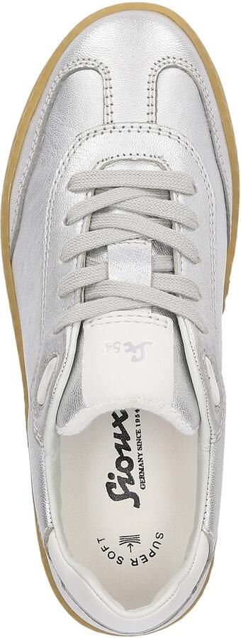 SIOUX Sneakers laag 'Tedroso' zilver - Foto 6