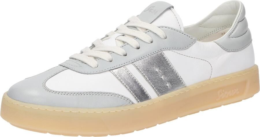 SIOUX Sneakers laag 'Tedroso' zilver natuurwit - Foto 4