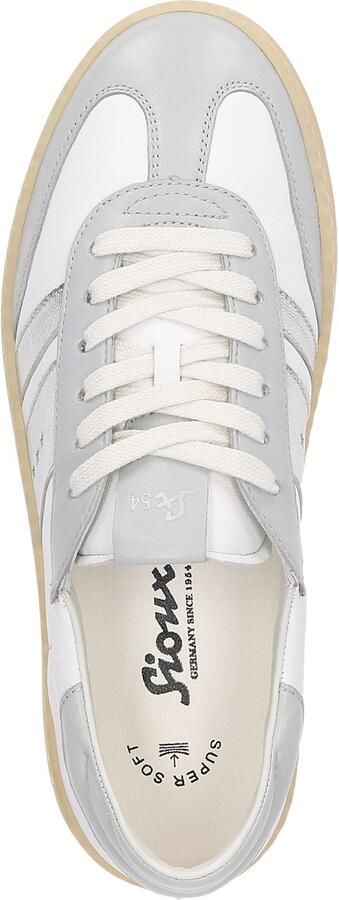SIOUX Sneakers laag 'Tedroso' zilver natuurwit - Foto 13