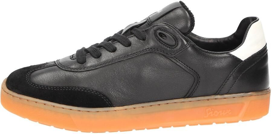 SIOUX Sneakers laag 'Tedroso' zwart wit - Foto 4