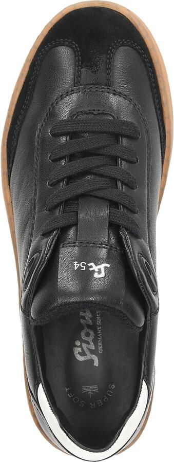 SIOUX Sneakers laag 'Tedroso' zwart wit - Foto 6