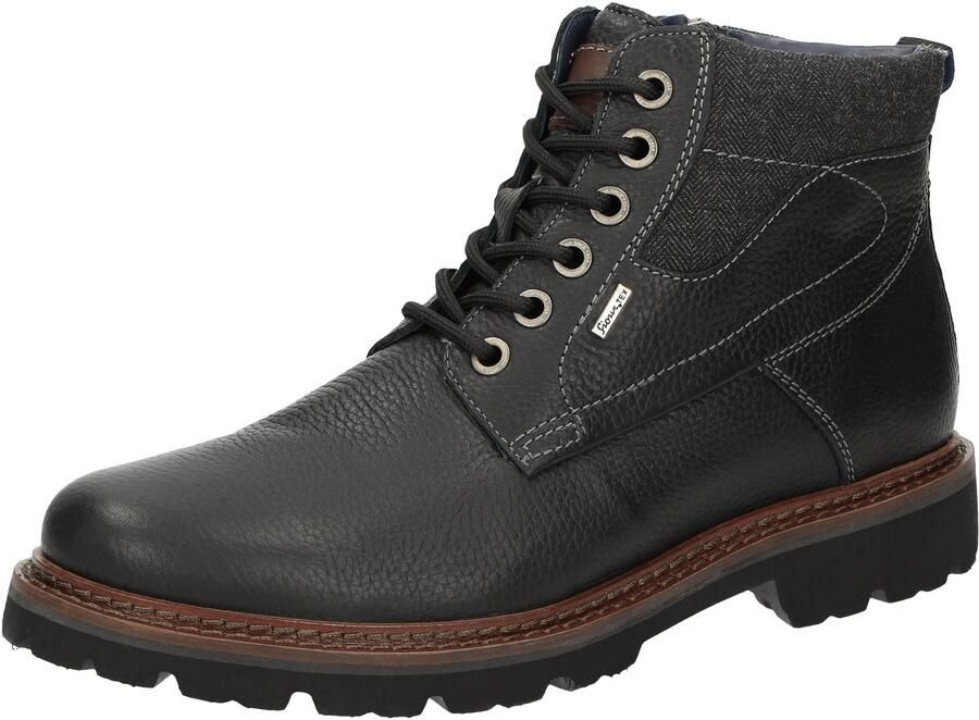SIOUX Veterboots 'Adalr.-710' zwart zwart gemêleerd