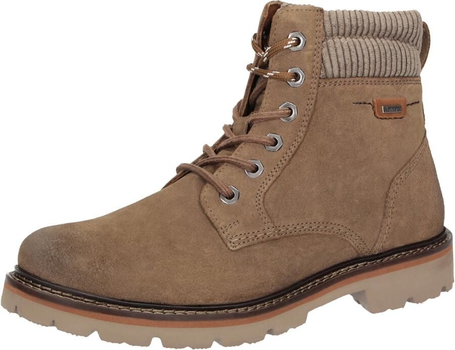 Sioux ADALRIK-704-TEX-H Vrije tijd half-hoog Heren veterschoen Heren sneakers Taupe - Foto 2