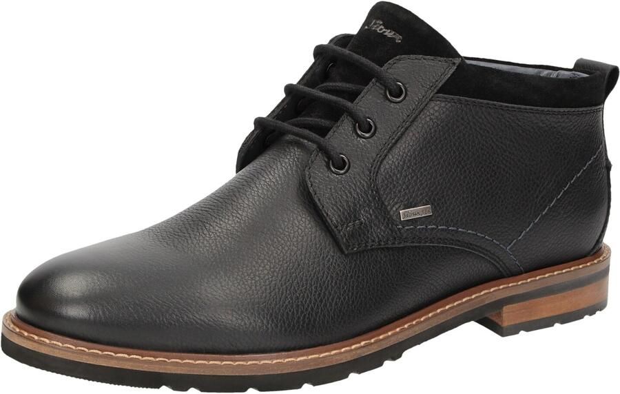 Sioux ROSTOLO-706-TEX Vrije tijd half-hoog Heren veterschoen Heren sneakers Zwart - Foto 2