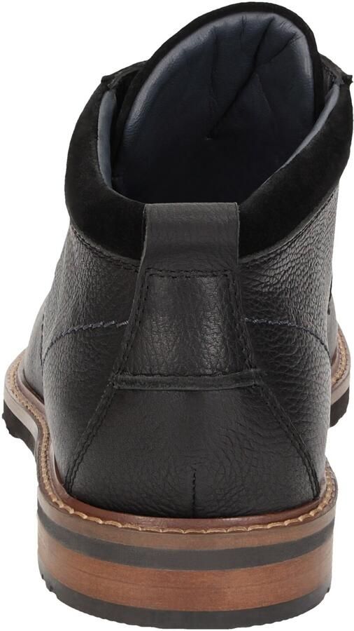 Sioux ROSTOLO-706-TEX Vrije tijd half-hoog Heren veterschoen Heren sneakers Zwart - Foto 4