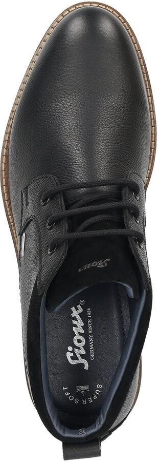 Sioux ROSTOLO-706-TEX Vrije tijd half-hoog Heren veterschoen Heren sneakers Zwart - Foto 7