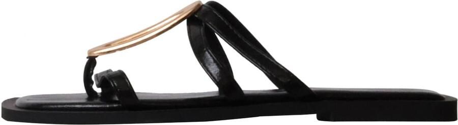 Sixth Sense Sandaal 'Flache Slipper-Sandalen „Paris“' zwart - Foto 2