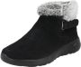 Skechers On The Go Joy First Glance 144041-BKGY Vrouwen Zwart Laarzen Sneeuw laarzen - Thumbnail 2