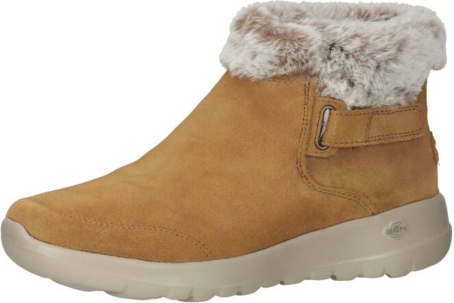 Skechers On The Go Joy First Glance 144041-CSNT Vrouwen Bruin Laarzen Sneeuw laarzen