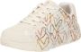 Skechers Uno Lite Metallic Love Sneakers Crème Multicolour - Thumbnail 3