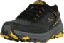 Skechers Go Run Trail Altitude 220112-BKYL Mannen Zwart Hardloopschoenen - Thumbnail 3