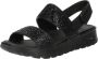Skechers Arch Fit Footsteps Enchant Dames Sandalen Zwart - Thumbnail 3