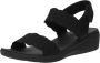 Skechers Arya On The Rise dames sandalen zwart - Thumbnail 3