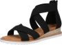 Skechers Desert Kiss Desert Nights Dames Sandalen Zwart - Thumbnail 4