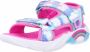 Skechers Rainbow Racer Sandal-Summer Sky 302975L-BLU voor meisje Blauw Sandalen - Thumbnail 3