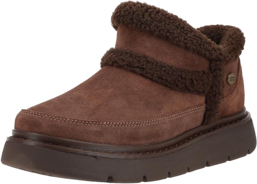 Skechers dames leren enkellaarzen bruin Keepsakes Lite Winter Snug 114895 Choc - Foto 7