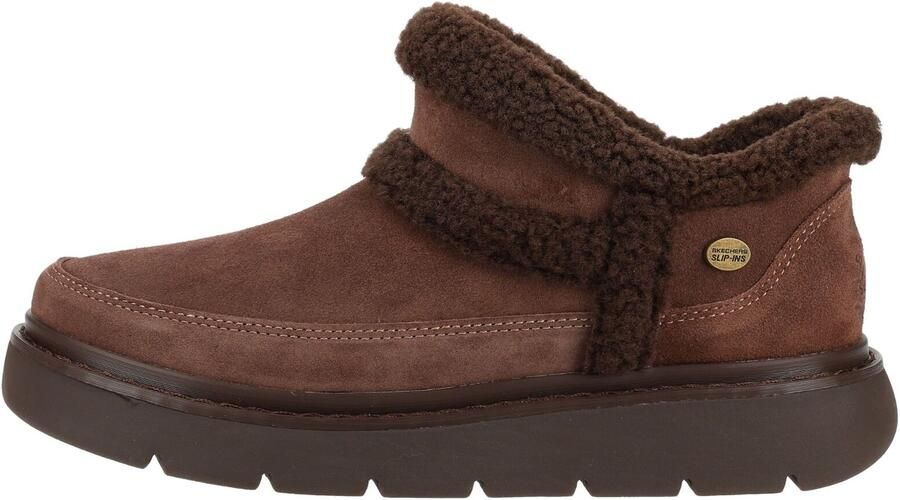 Skechers dames leren enkellaarzen bruin Keepsakes Lite Winter Snug 114895 Choc - Foto 9