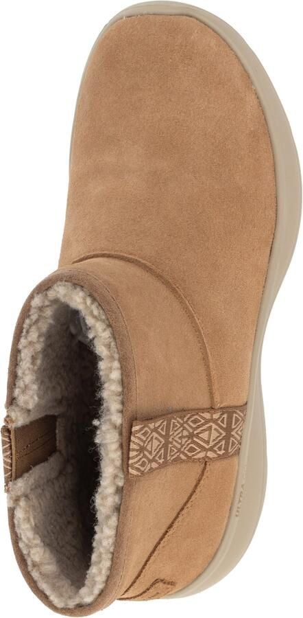 Skechers On The Go Encore suede dames laarsjes Bruin Echt leer Uitneembare zool - Foto 4