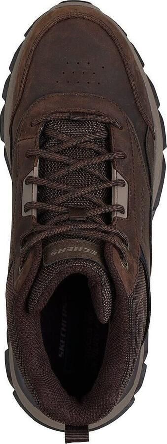 Skechers Santoro Hopkins Veterschoenen Hoog Donkerbruin - Foto 6
