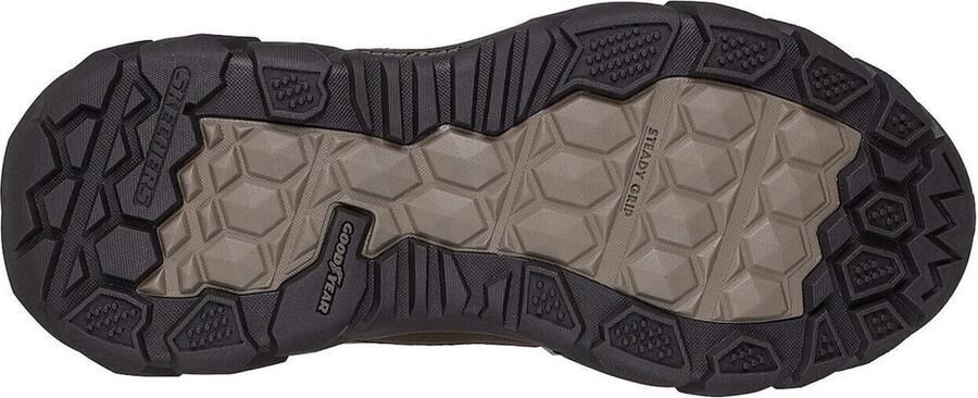 Skechers Santoro Hopkins Veterschoenen Hoog Donkerbruin - Foto 7