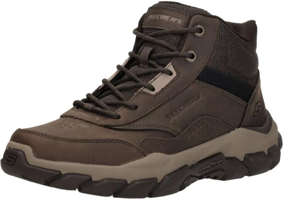 Skechers Santoro Hopkins Veterschoenen Hoog Donkerbruin - Foto 10