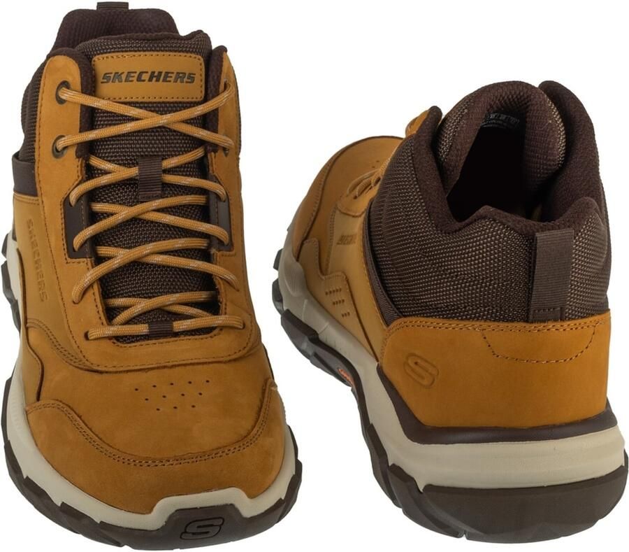 SKECHERS Veterboots ' Santoro Hopkins' lichtbruin donkerbruin - Foto 3