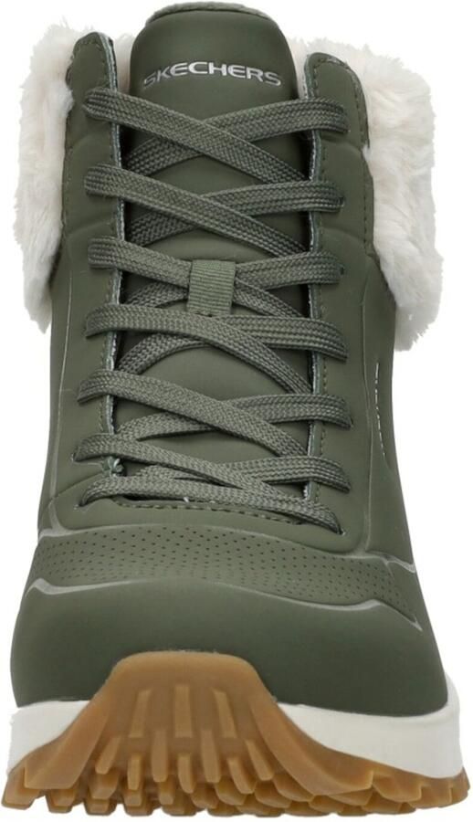 Skechers Uno Rugged Fall Air Dames Laarzen Olijfgroen - Foto 4