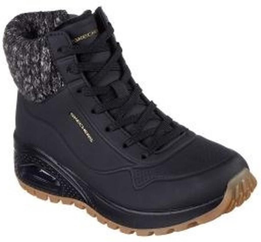 SKECHERS Boots 'Winterstiefel Damen 167988 BLK Kunststoff (Synthetik) in schwarz' zwart - Foto 18