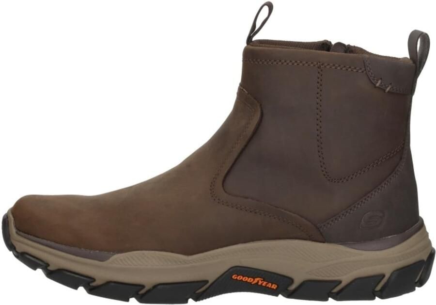 Skechers Relaxed Fit: Repected Evanston Enkellaarzen Donkerbruin - Foto 6