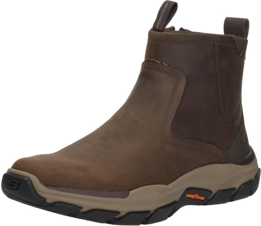 Skechers Relaxed Fit: Repected Evanston Enkellaarzen Donkerbruin - Foto 2