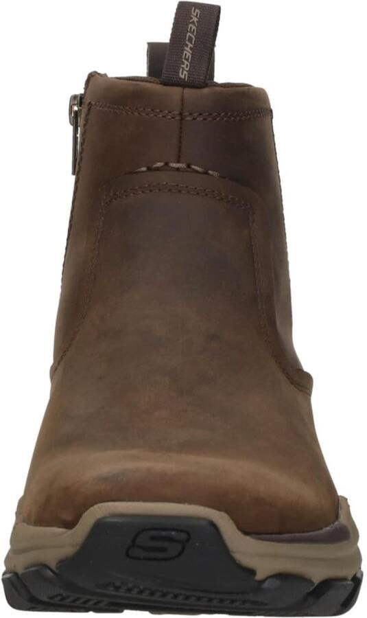 Skechers Relaxed Fit: Repected Evanston Enkellaarzen Donkerbruin - Foto 3