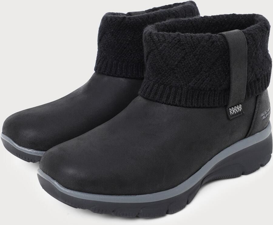 Skechers EASY GOING COZY WEATHER 4 Dames Instappers Zwart - Foto 11