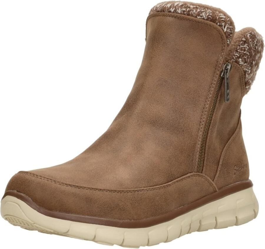 Skechers Lovely Collab Vegan Gebreide Enkellaars Brown Dames - Foto 13