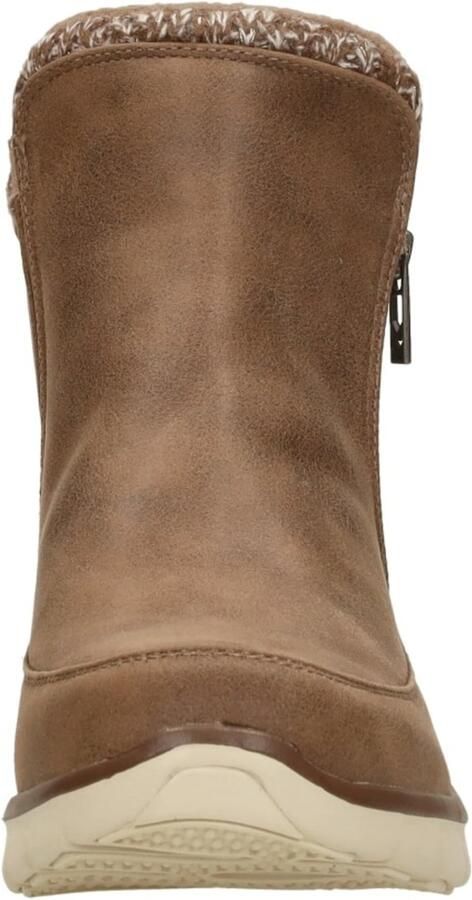 Skechers Lovely Collab Vegan Gebreide Enkellaars Brown Dames - Foto 3