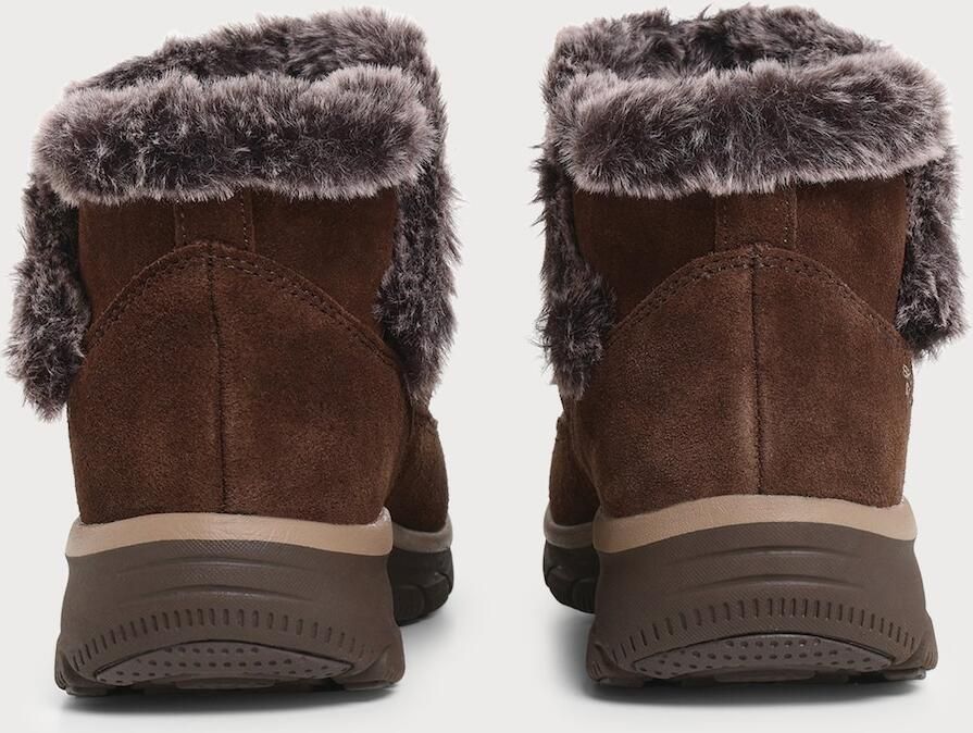 Skechers EASY GOING GENTLE WINTER Dames Instappers Chocolate - Foto 4