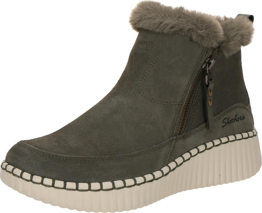Skechers WILSHIRE BLVD FRESH ZIP Dames Instappers Olive - Foto 13