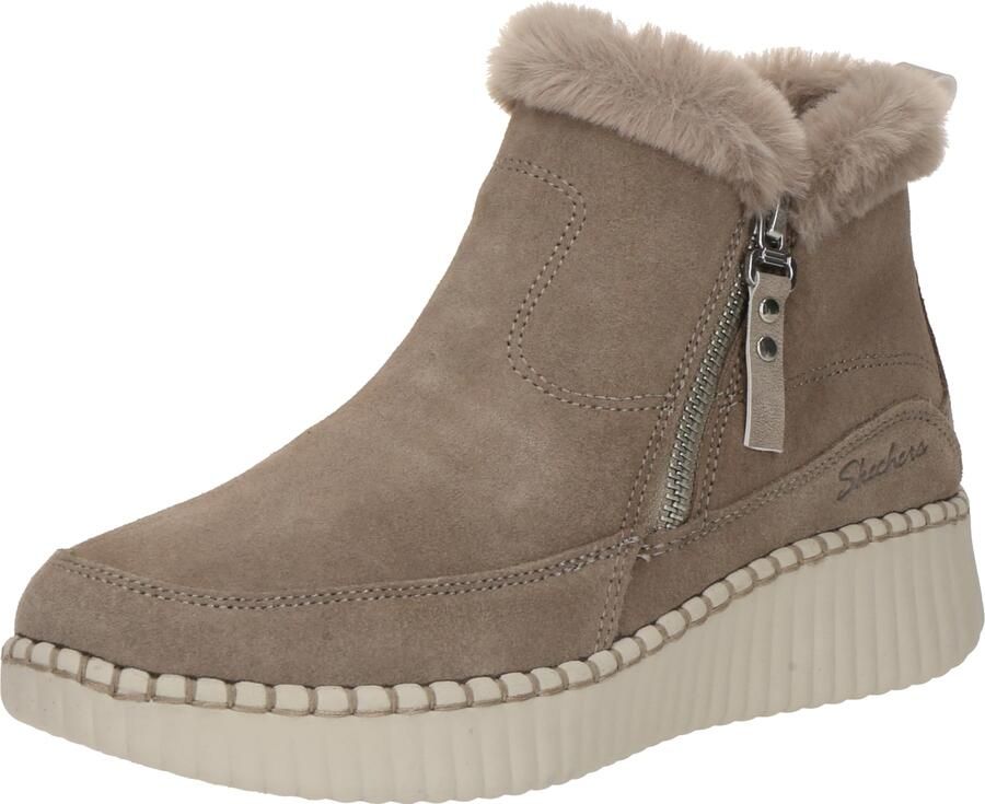 Skechers WILSHIRE BLVD FRESH ZIP Dames Instappers Taupe - Foto 9