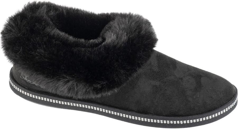 Skechers Cozy Campfire Winter Nights Pantoffels Dames Zwart - Foto 8