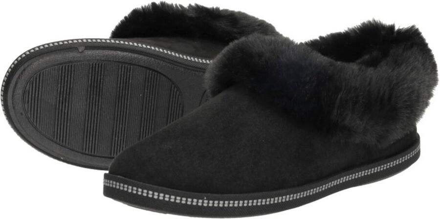 Skechers Cozy Campfire Winter Nights Pantoffels Dames Zwart - Foto 13