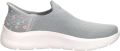 Skechers Slip-on sneakers GO WALK FLEX-SUNSET ROSE vrijetijdsschoen vegan met handsfree slip-ins functie - Lichtgrijs