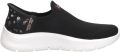 Skechers Slip-on sneakers GO WALK FLEX-SUNSET ROSE vrijetijdsschoen vegan met handsfree slip-ins functie - Zwart
