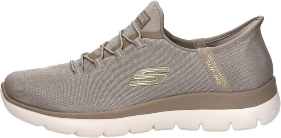 Skechers Slip-on sneakers SUMMITS-CLASSY NIGHT Slippers vrijetijdsschoen met comfortabele hielkussenfunctie - Foto 15
