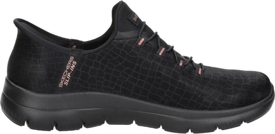 Skechers Slip-on sneakers SUMMITS-CLASSY NIGHT Slippers vrijetijdsschoen met comfortabele hielkussenfunctie - Foto 14