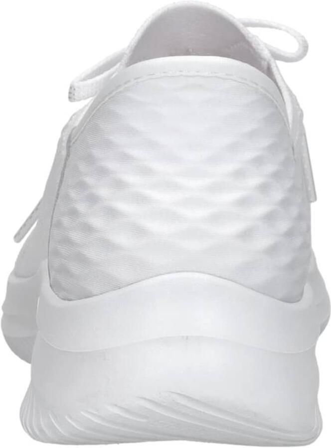 SKECHERS Instappers 'Sportlicher Slipper Damen 149710 WHT Textil in weiß' wit - Foto 4