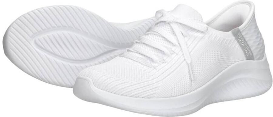 SKECHERS Instappers 'Sportlicher Slipper Damen 149710 WHT Textil in weiß' wit - Foto 11