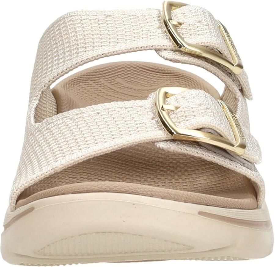 Skechers GO WALK ARCH FIT 2.0 SANDAL-C Dames Slippers Naturel - Foto 4