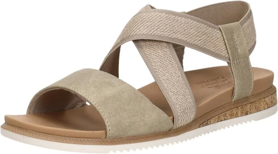 Skechers Bobs Desert Kiss Low Sandalen Plat beige - Foto 8