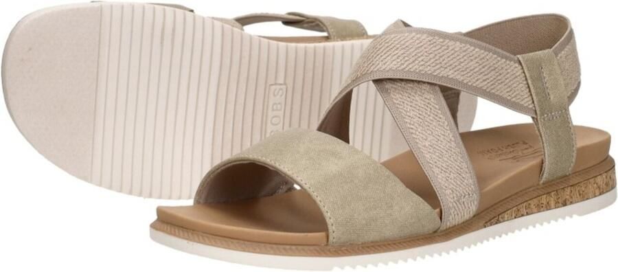 Skechers Bobs Desert Kiss Low Sandalen Plat beige - Foto 9