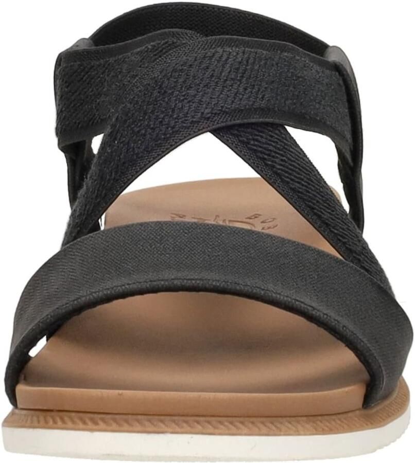 Skechers Bobs Desert Kiss Low Sandalen Plat zwart - Foto 3